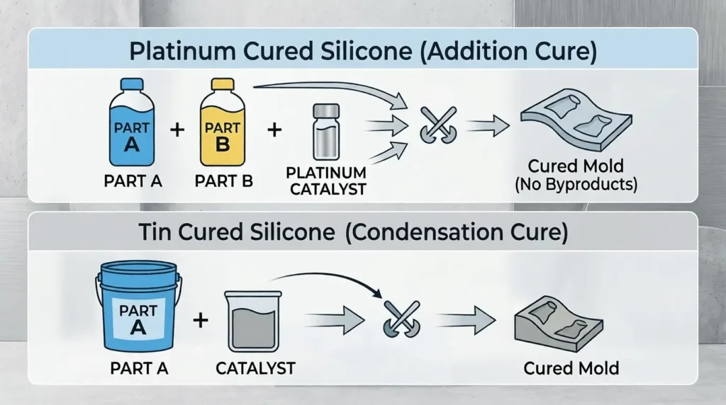 Addition Cure vs Condensation Cure