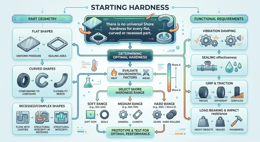 Hardness selection
