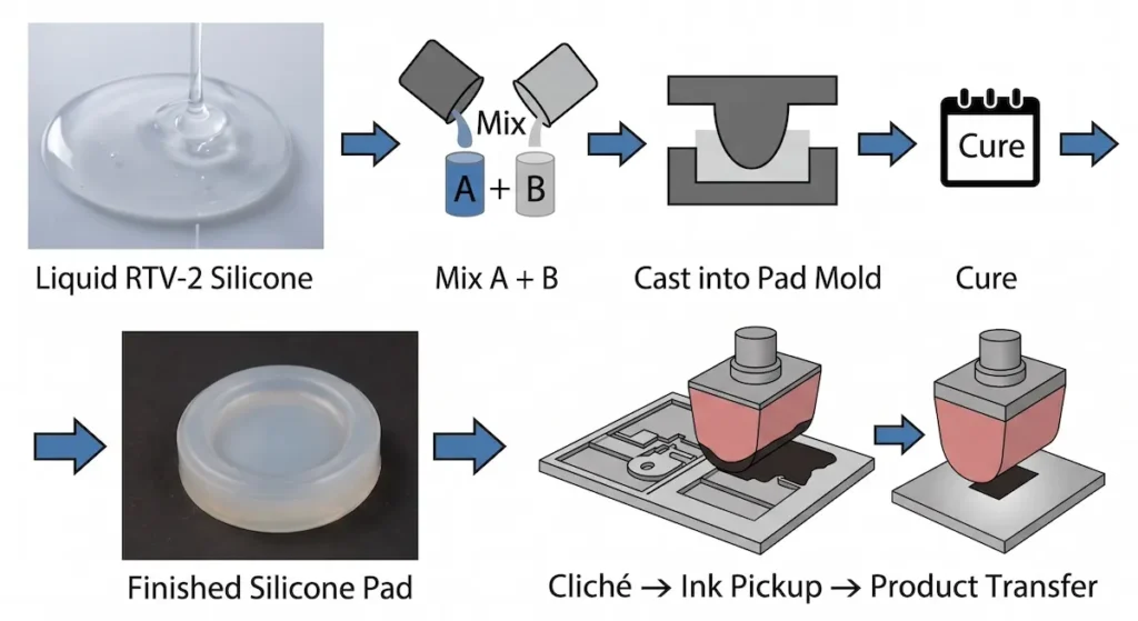 How Pad Printing Silicone Works