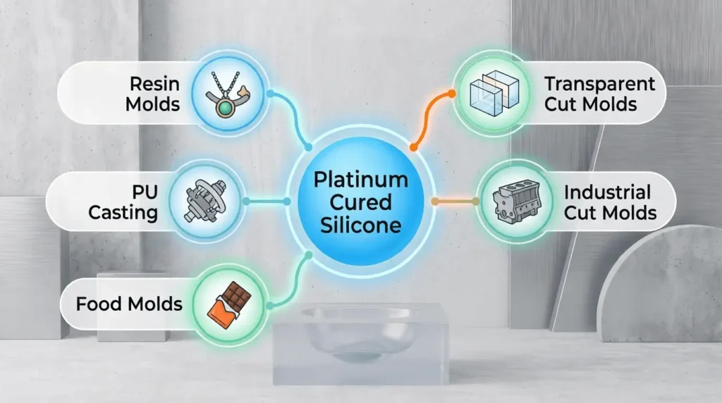 Platinum Silicone Application Map