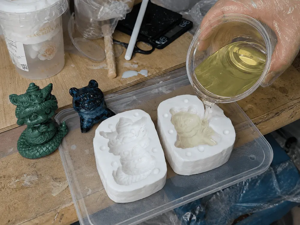 Pour the Resin