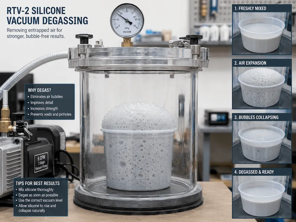 Vacuum Degassing Silicone
