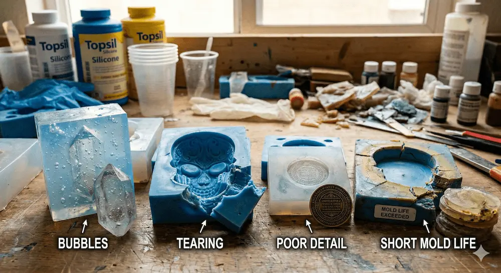 수지 몰드 실패 (1)