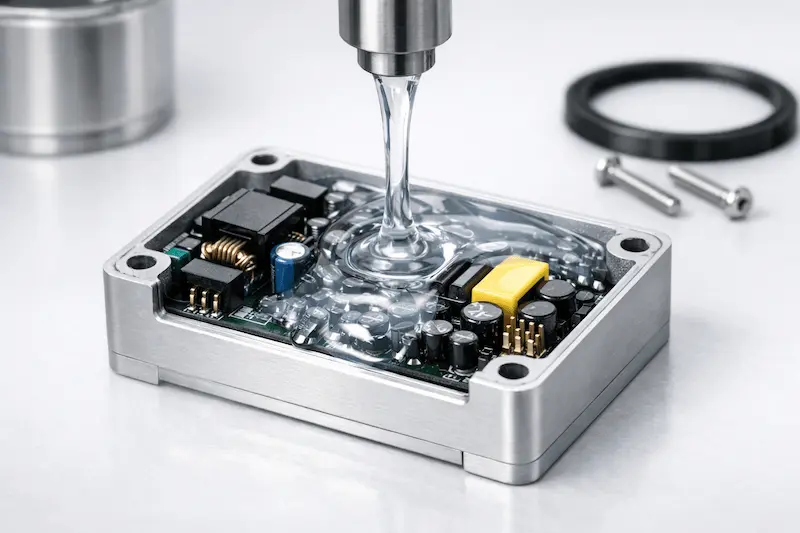 Electronic potting application