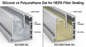 Silicone vs Polyurethane Gel for HEPA Filter Sealing