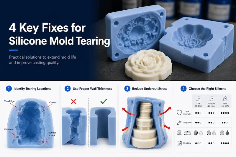 Why Do Silicone Molds Tear Early