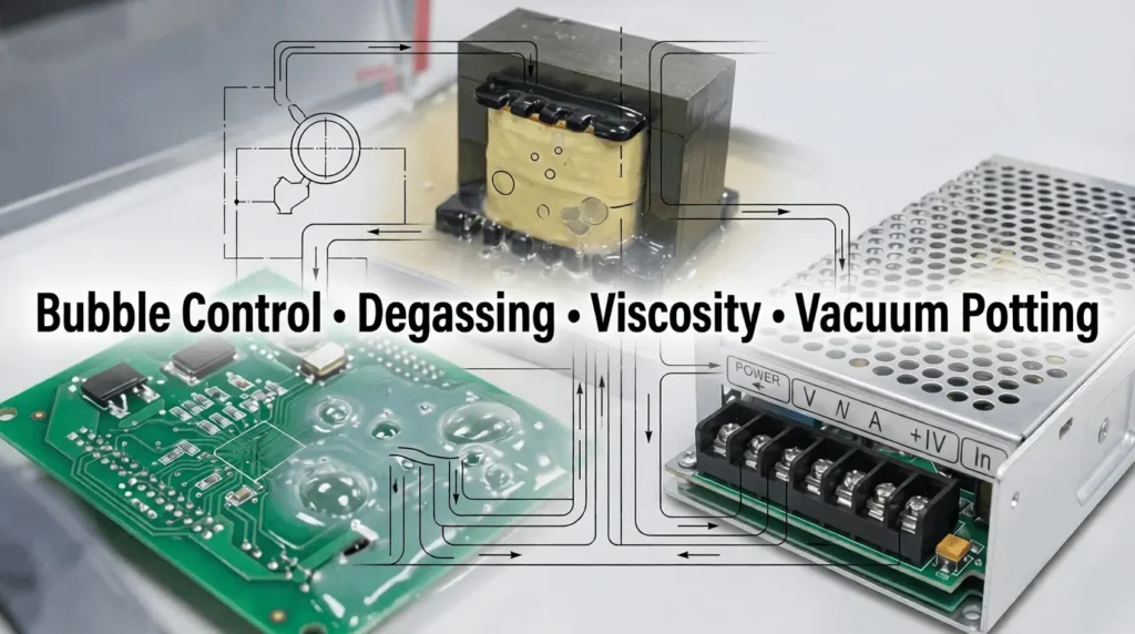 How to Prevent Bubbles and Voids in Silicone Potting Compound: Troubleshooting Guide