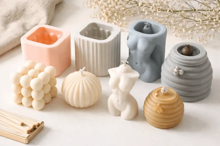 candle-molds-making
