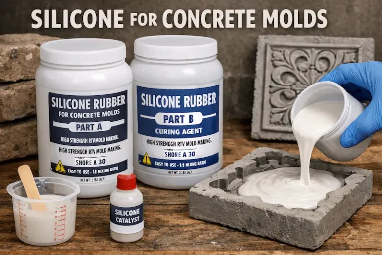 silicone para moldes de concreto