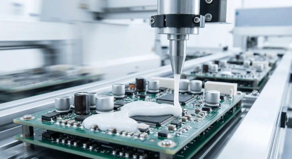 silicone potting compound for electronics