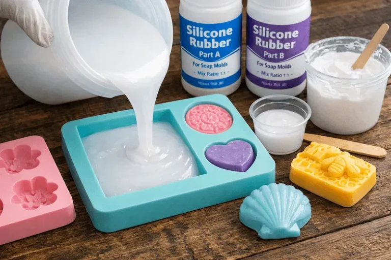 fabricação de moldes de sabão de silicone (1)