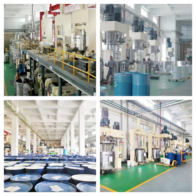 Topsil Silicone üretim hattı